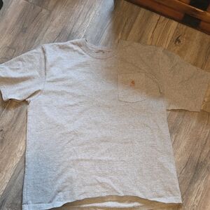 Carhartt Men's Light Gray Short Sleeve Tee XL